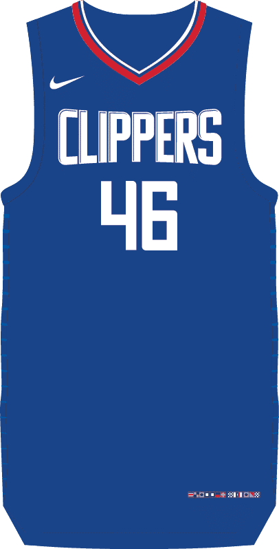 La clippers home outlet jersey